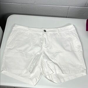 Lane Bryant Women's White Shorts